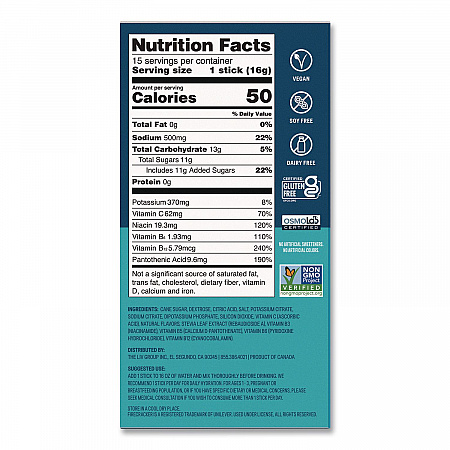 Hydration Multiplier, Popsicle Firecracker, 0.56 oz Stick, 15/Pack (EHC97102)