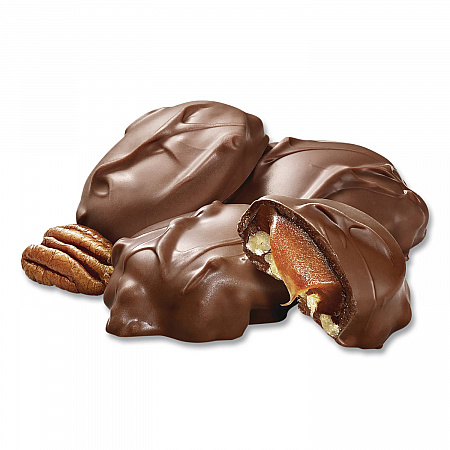 Small Batch Wonders Snack-Size Sea Salt Caramel Pecan Cluster, 48 Pieces, 24 oz Box (MRY27160)