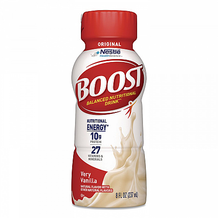 Original Nutritional Drink, Very Vanilla, 8 oz Bottle, 24/Carton (ZHC02802)