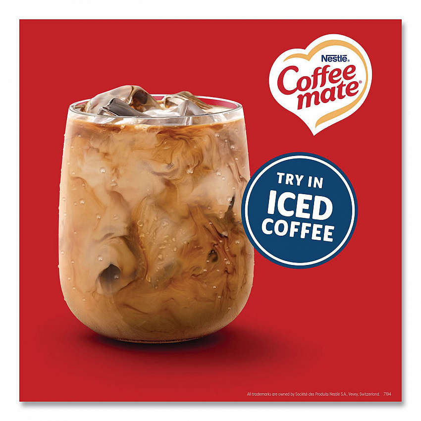 Liquid Coffee Creamer, Assorted Flavors, 0.38 oz Mini Cups, 150/Carton (46193CT)