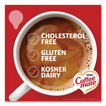 Liquid Coffee Creamer, Assorted Flavors, 0.38 oz Mini Cups, 150/Carton (46193CT)