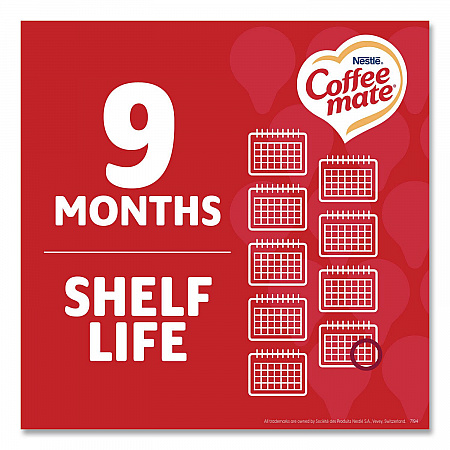 Liquid Coffee Creamer, Assorted Flavors, 0.38 oz Mini Cups, 150/Carton (46193CT)