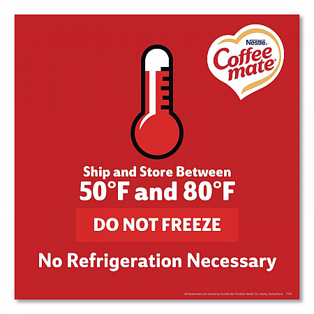 Liquid Coffee Creamer, Assorted Flavors, 0.38 oz Mini Cups, 150/Carton (46193CT)