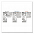 Liquid Coffee Creamer, Assorted Flavors, 0.38 oz Mini Cups, 150/Carton (46193CT)