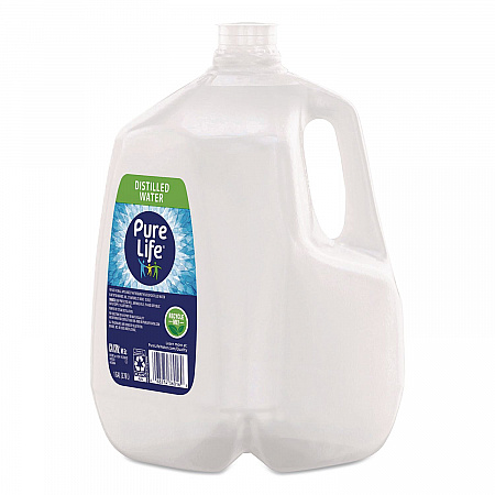 Distilled Water, 1 gal Bottle, 6 Bottles/Carton (12532472PK)