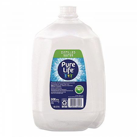 Distilled Water, 1 gal Bottle, 6 Bottles/Carton (12532472PK)