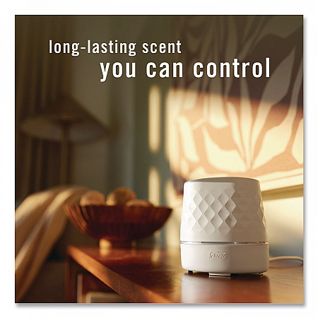 Plug Scent Booster Oil Diffuser, 4.44 x 5.43 x 4.25, White (14637)