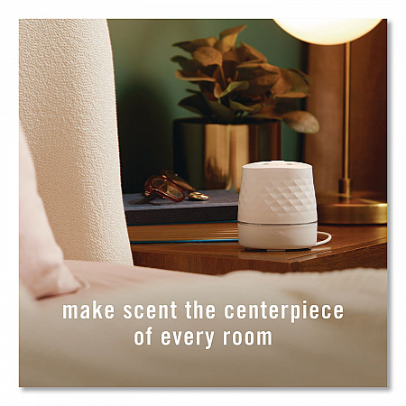 Plug Scent Booster Oil Diffuser, 4.44 x 5.43 x 4.25, White (14637)