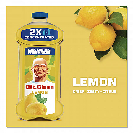 Multi-Surface Antibacterial Cleaner, Lemon Scent, 99 oz Jug (18551)