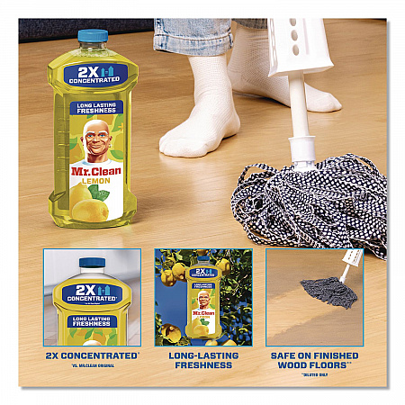 Multi-Surface Antibacterial Cleaner, Lemon Scent, 99 oz Jug (18551)
