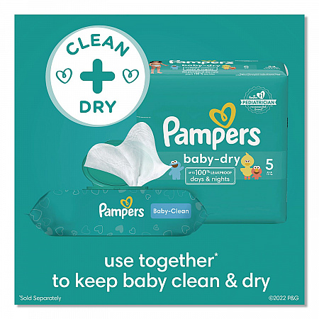 Baby-Clean Wipes, 6.7 x 7, Baby Fresh, White, 72 Wipes/Pack, 6 Packs/Carton (73278)