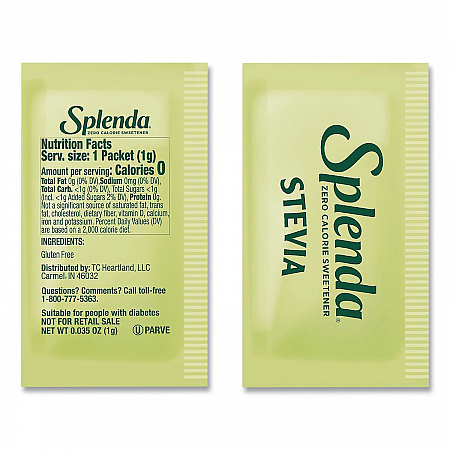 Stevia Sweetener Packet, 0.04 oz, 400/Box (HFP00613)