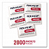 Pure Sugar Packets, 0.1 oz, 2,000/Box (PM62431)