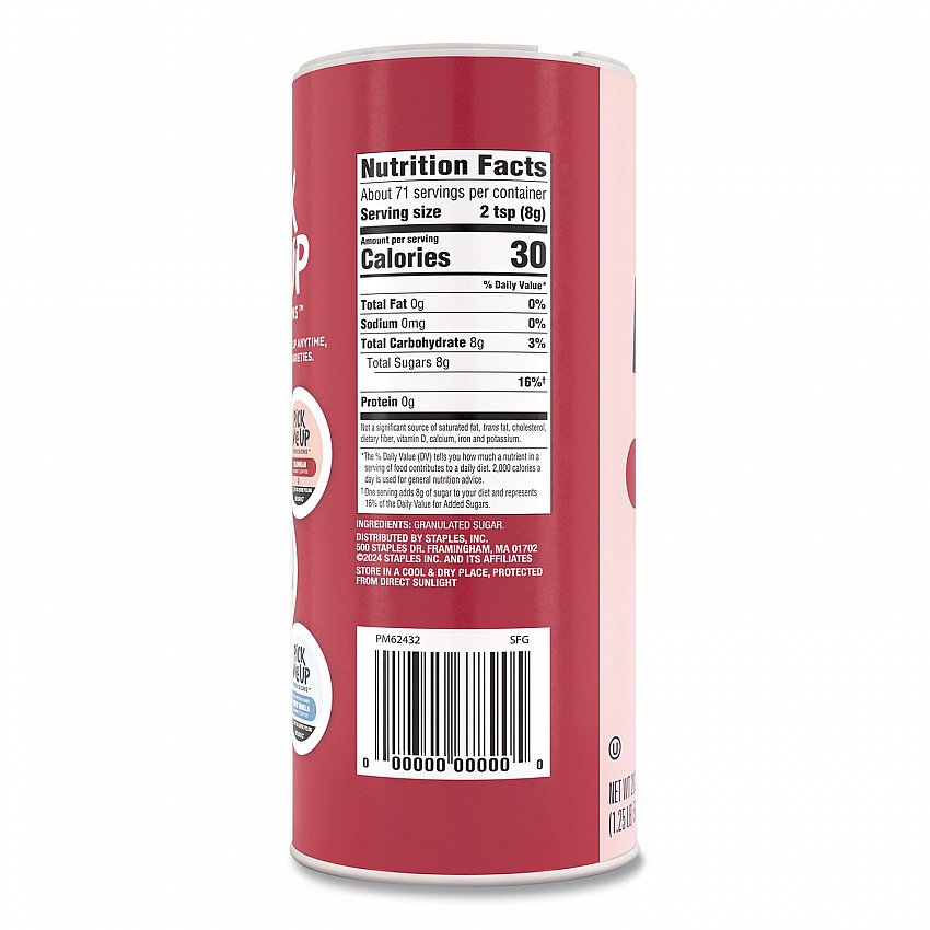 Pure Sugar, 20 oz Canister, 3/Pack (PM62433)