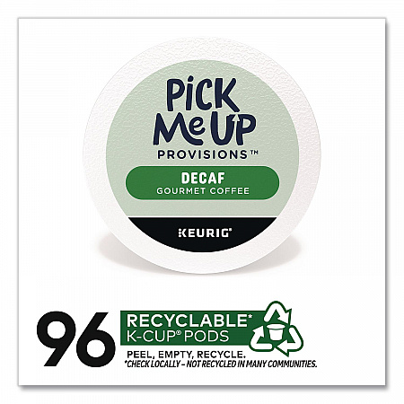 Decaf Coffee K-Cups, Medium Roast, 96/Carton (PM62435CT)