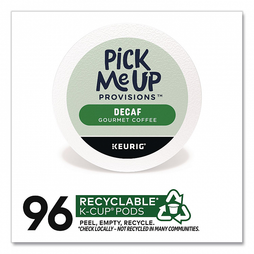 Decaf Coffee K-Cups, Medium Roast, 96/Carton (PM62435CT)