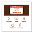 Wafers, Dark Chocolate, 0.78 oz Packet, 16/Box (RVW70520)