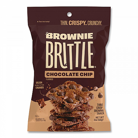 Chocolate Chip Crisps, 2 oz Bag, 24/Carton (SGB01122)