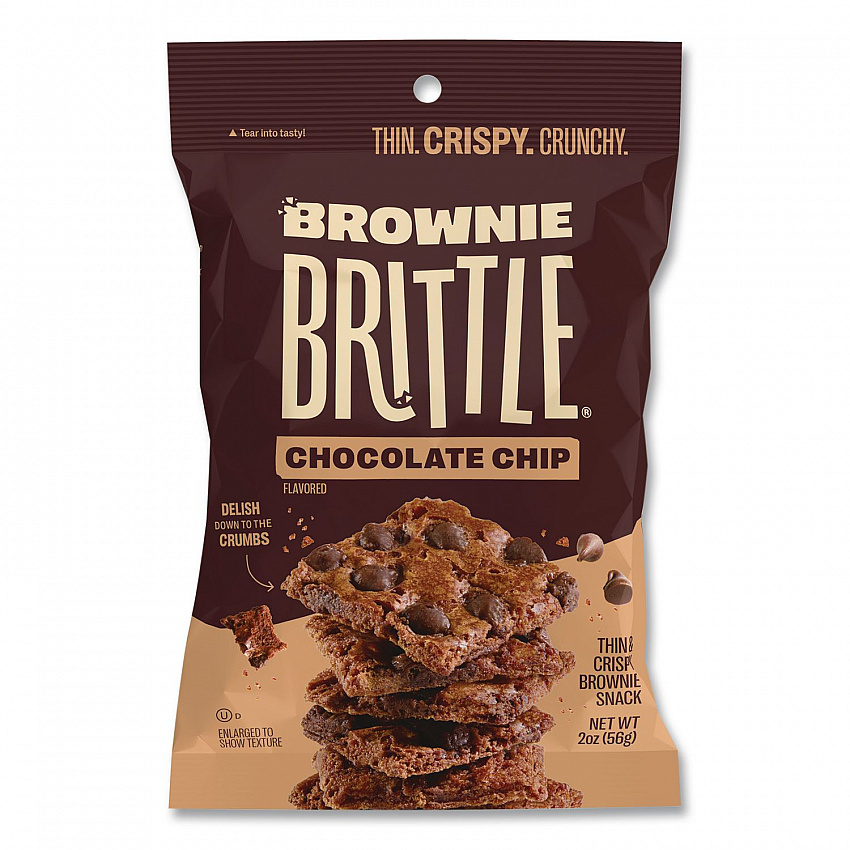 Chocolate Chip Crisps, 2 oz Bag, 24/Carton (SGB01122)