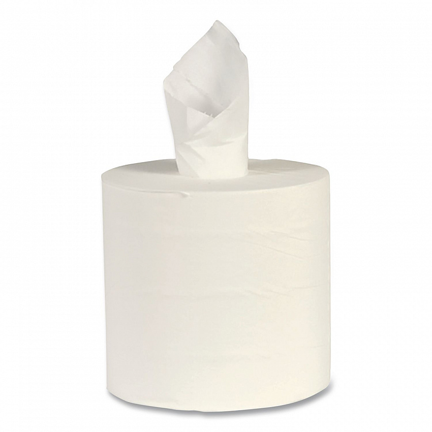 Center-Pull Paper Towels, 2-Ply, 11.75 x 7.68, White, 6 Rolls/Carton (C700)