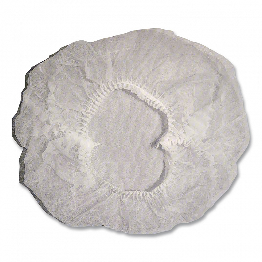 BC Series Bouffant Caps, Polypropylene, 21", White, 1,000/Carton (BC21)