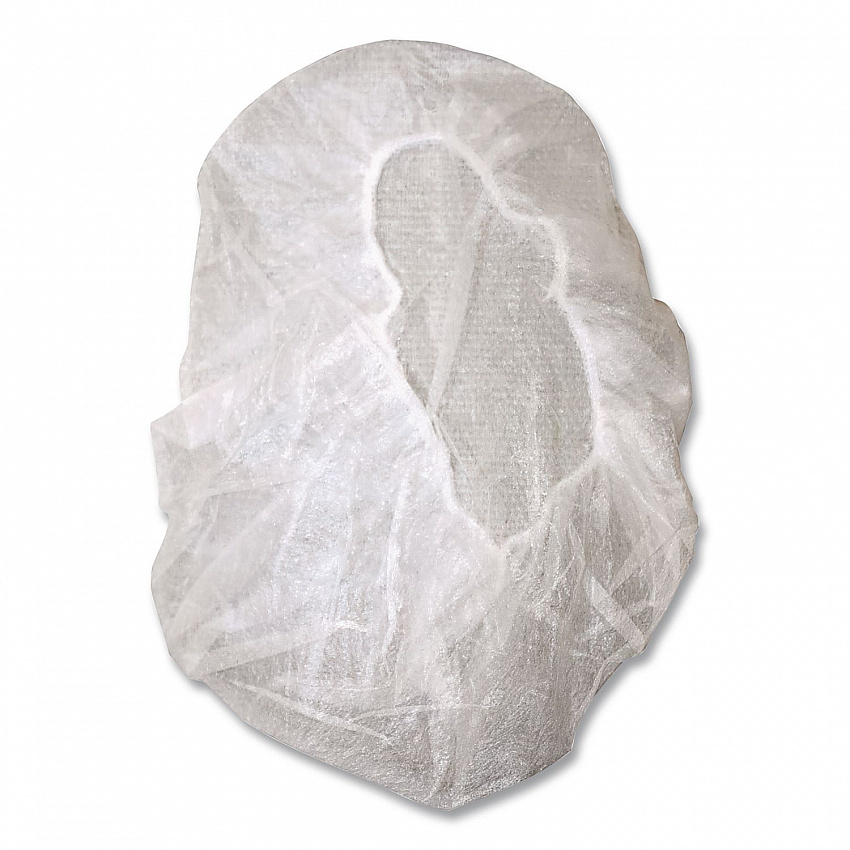 BC Series Bouffant Caps, Polypropylene, 24", White, 1,000/Carton (BC241000)