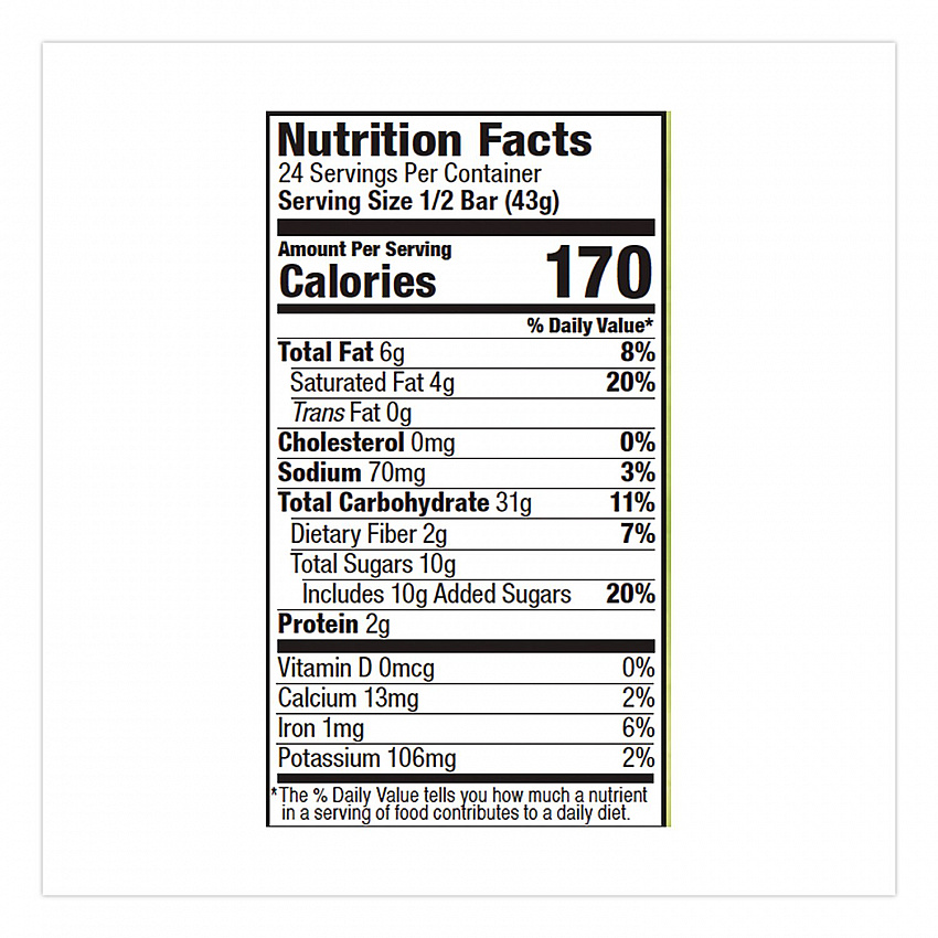 Oatmeal Bars, Cranberry Orange, 3 oz Individually Wrapped, 12/Box (00049)