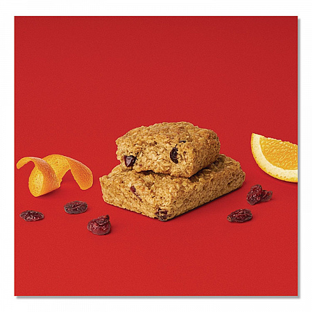 Oatmeal Bars, Cranberry Orange, 3 oz Individually Wrapped, 12/Box (00049)