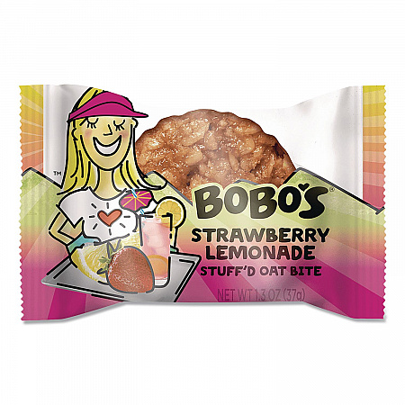 Stuff'd Oatmeal Bites, Strawberry Lemonade, 1.3 oz Individually Wrapped, 10/Box (BBO00543)