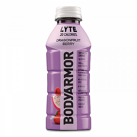 LYTE Sports Drink, Dragonfruit Berry, 16 oz Bottle, 12/Pack (411891)