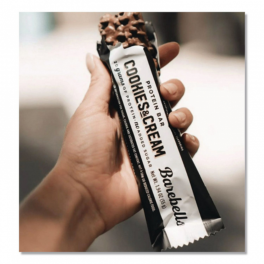 Cookies and Cream Protein Bars, 1.9 oz Individually Wrapped, 12/Box (VTN42964)