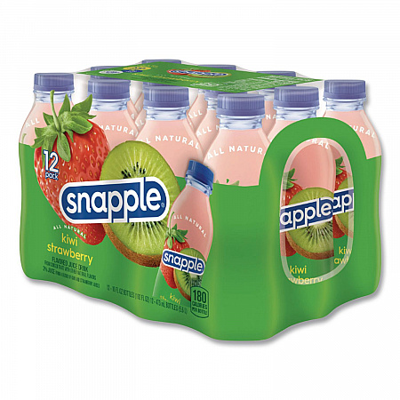 Flavored Juice Drink, Strawberry Kiwi, 16 oz Bottle, 24/Carton (CAD00776)