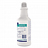 Crew Restroom Floor and Surface Non-Acid Disinfectant Cleaner Empty Spray Bottle, 32 oz, Clear (D03905)