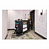 Full Size Housekeeping Cart with Accessory Bundle, Resin, 3 Shelves, 2 Bins, 24.4 x 62.4 x 49, Black (2202527)