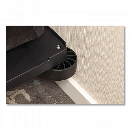Bumper Kit, for Rubbermaid Commercial 2202527/2202581/2202585/2202587, Plastic, Black (2202588)