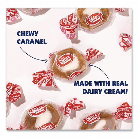 Caramel Creams Candy, 40 oz Resealable Bag (40821)