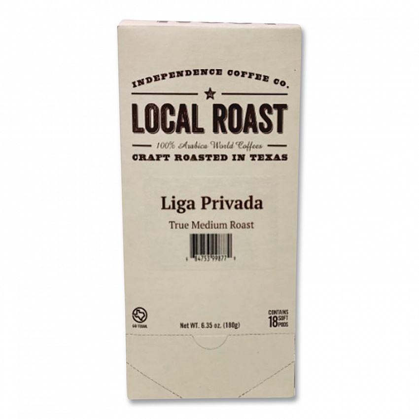 Liga Privida Coffee Pods, 18/Box (ICF18053)