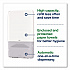 PeakServe Automatic Continuous Paper Hand Towel Dispenser, 14.47 x 4.04 x 25.15, White (552540)
