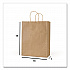 Get Reddi Paper Bags, Mega Size, 70# Basis Weight, Twisted Rope Handles, 18 x 7 x 18.75, Brown, 200/Carton (KRFTW18719)
