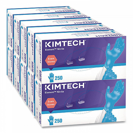 Element Nitrile Exam Gloves, Powder-Free, AQL 1.5, X-Small, 3.2 mil Thick, 9.3