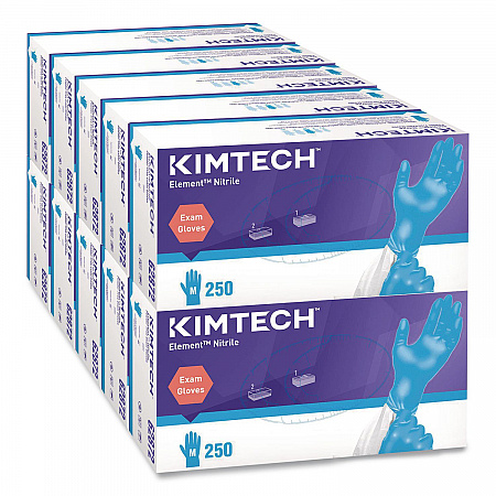 Element Nitrile Exam Gloves, Powder-Free, AQL 1.5, Medium, 3.2 mil Thick, 9.3