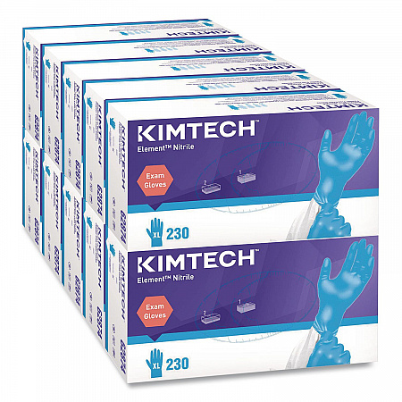 Element Nitrile Exam Gloves, Powder-Free, AQL 1.5, X-Large, 3.2 mil Thick, 9.3