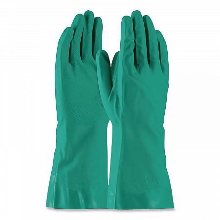 Pro N650 Series Flock-Lined Nitrile Rubber Gloves, 13