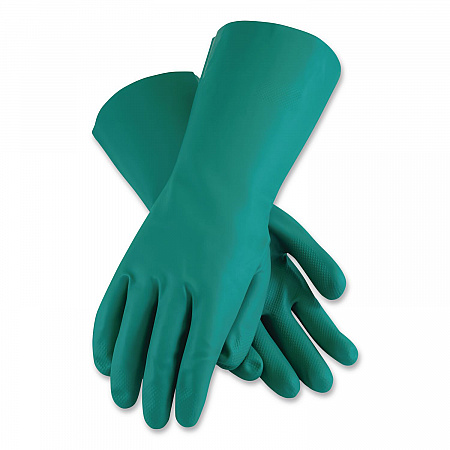 Pro N650 Series Flock-Lined Nitrile Rubber Gloves, 13