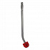 Ergo Toilet Bowl Brush with Nylon Bristle Head, Handle and 2 Heads (BBCOR)