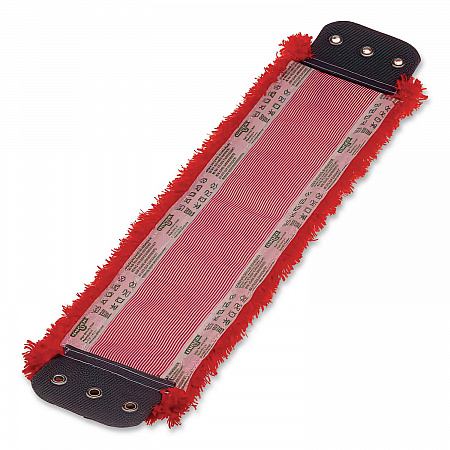 SmartColor MicroMop 15.0, Microfiber, Heavy-Duty, 16 x 5, Red, 5/Pack (MM40RPK)