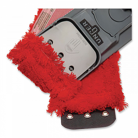 SmartColor MicroMop 15.0, Microfiber, Heavy-Duty, 16 x 5, Red, 5/Pack (MM40RPK)