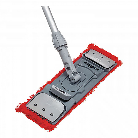 SmartColor MicroMop 15.0, Microfiber, Heavy-Duty, 16 x 5, Red, 5/Pack (MM40RPK)
