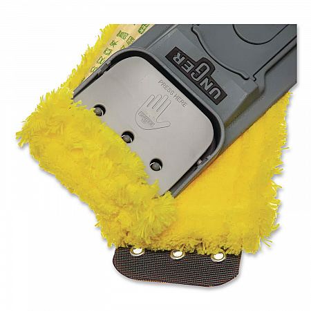 SmartColor MicroMop 15.0, Microfiber, Heavy-Duty, 16 x 5, Yellow, 5/Pack (MM40YPK)