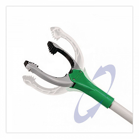 Nifty Nabber Trigger-Grip Extension Arm, 3 ft, Silver/Green (NT090)